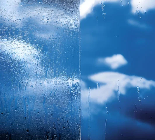 Kendi kendini temizleyen cam